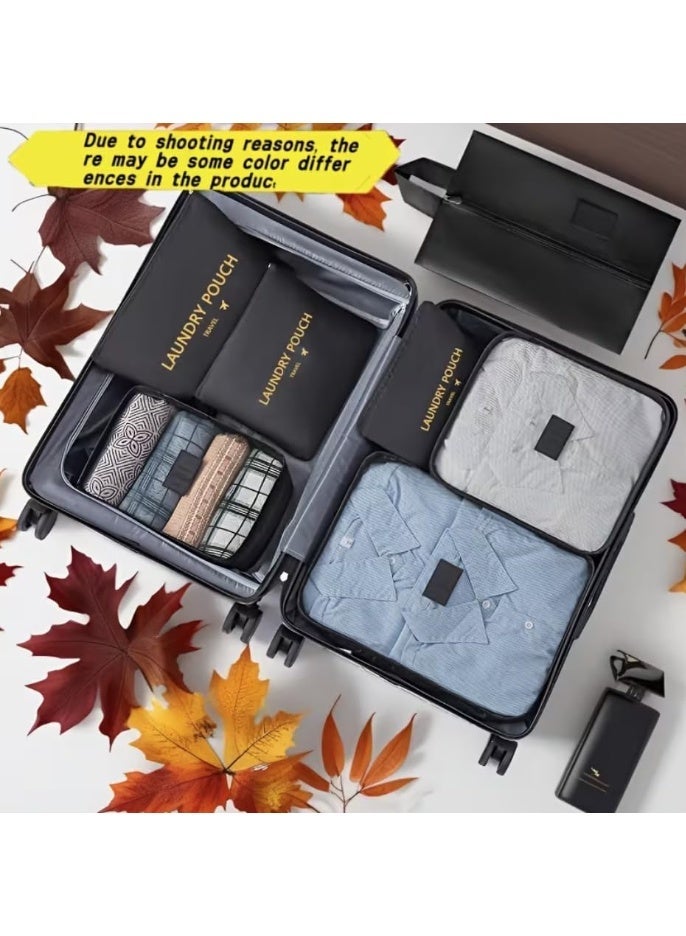 مجموعة حقائب تخزين الملابس المنزلية والسفر الخارجية مكونة من 6 قطع - Image 3